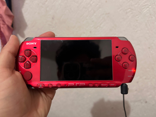 Playstation Portable Psp Super Slim Color Rojo