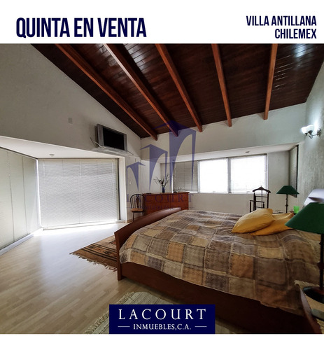 En Venta. Hermosa Casa Quinta Semi Amoblada De Tres Niveles - Conj. Resid. Las Antillas - Sector Chilemex #va