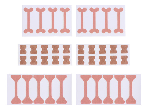 Adhesivos Correctores Para Uñas Encarnadas Y Pies, 6 Hojas E