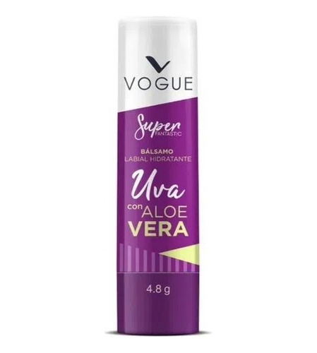 Protector Labial Vogue Uva - Bálsamo Hidratante Para Labios