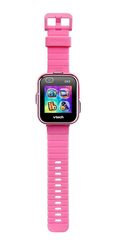 Imagen 4 de 4 de Smartwatch VTech Kidizoom DX2 1.44" caja rosa, malla rosa 1938A