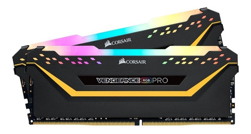 Imagem 1 de 3 de Memória Corsair Vengeance Rgb Pro 16gb 2x8gb 3000mhz Tuf Bk