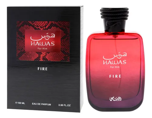 Rasasi Hawas Fire 100ml EDP 新品未開封 Perfume Unisex Rasasi Hawas Fire 100ml Eau De Parfum Original