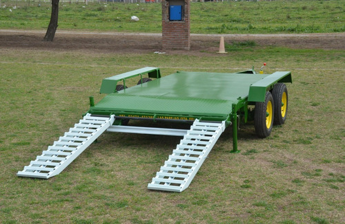 Acoplado Trailer Balancin Con Rampas Capacidad 6 Tn.