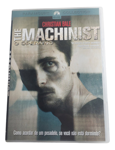 Dvd - O Operario The Machinist Edição Slin - Original