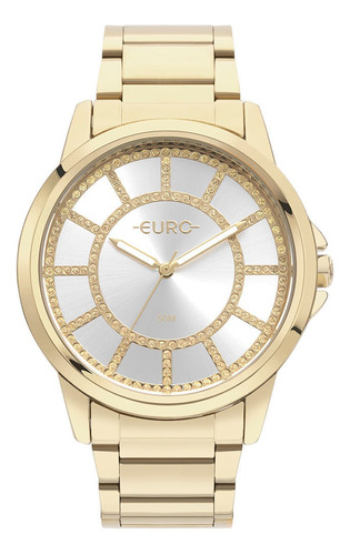 Relógio Euro Feminino Glitz Dourado - Eu2039jw/4d