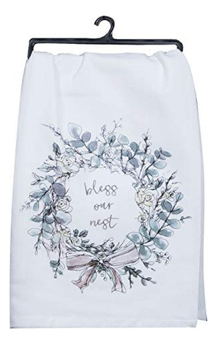 Toalla De Cocina Bless Our Nest Floral Farmhouse De Kay Dee
