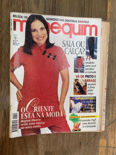 Revista Manequim Nº 459 - Março/1998 - Ed Abril