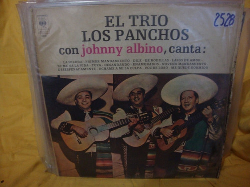 Vinilo El Trio Los Panchos Con Johnny Albino Canta M4