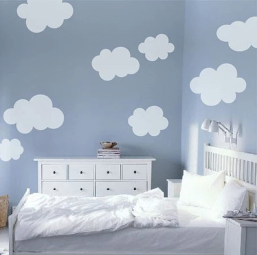 Decorativo Nubes Cuarto Niño Vinilandia