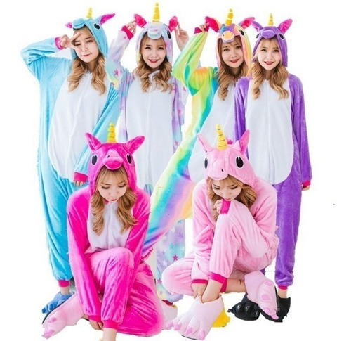 Pijama Kigurumi Polar Unicornio Onesie