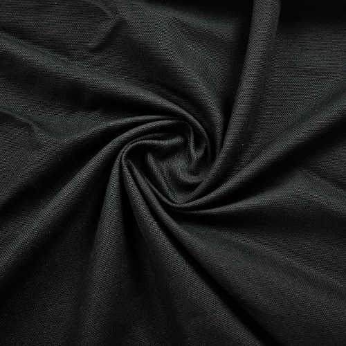 Tela Panama Negro 100% Algodón X Rollo