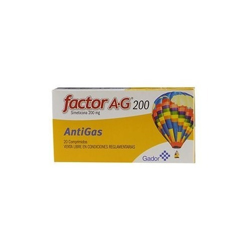 Factor Ag 200  Mg  X 20 Tabletas