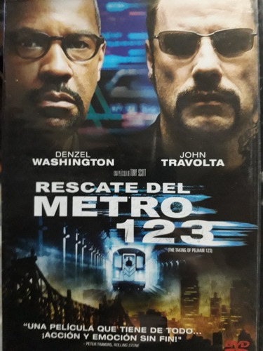 Rescate Del Metro 123 Region 4 Dvd Travolta 