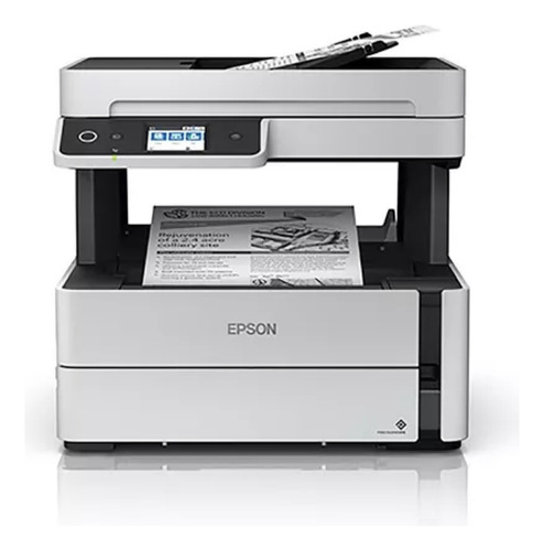 Impresora  multifunción Epson EcoTank M3170 con wifi blanca y negra 100V/240V