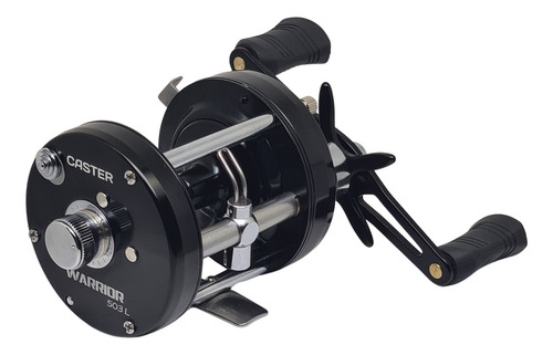 Imagen 3 de 6 de Reel Rotativo Caster Warrior 503 Aluminio 3 Rulemanes 5.3:1