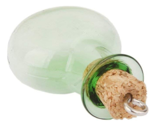 10 Frascos De Cristal Pequeños Botella De Corcho Y Fra...