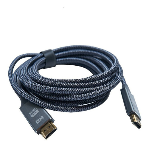 Cable Hdmi V20 4k Ultra Hd De 3m Bañado En Oro