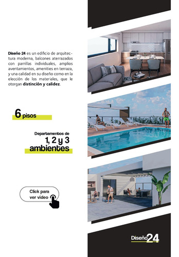 Departamento De 2 Y 3 Ambientes Diseño 24 - Ituzaingó Sur