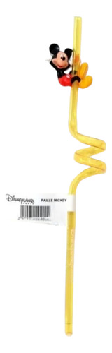 Disney - Pajita De Plástico Popote Mickey Mouse