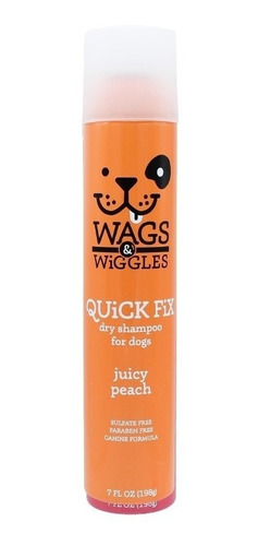 Shampoo En Spray Sin Agua Para Perros Aroma A Melocotón W&w