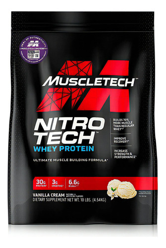 Proteína Nitrotech Performance 10lb Sabor Chocolate