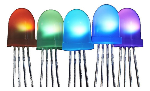 5 Chips Led Ic 8mm 5vcc Neopixel Color Apa106-f8 Ws2812