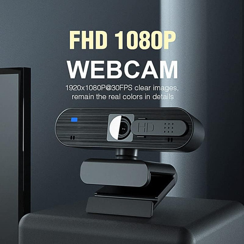 Cámara Web Hd 1080p Usb Con Enfoque Automático