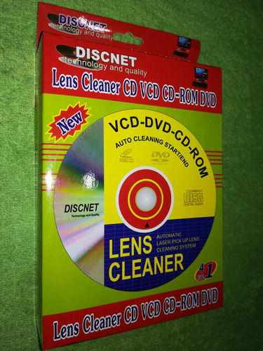 Eam Disco Limpiador De Lente Optico Para Reproductor De Cd