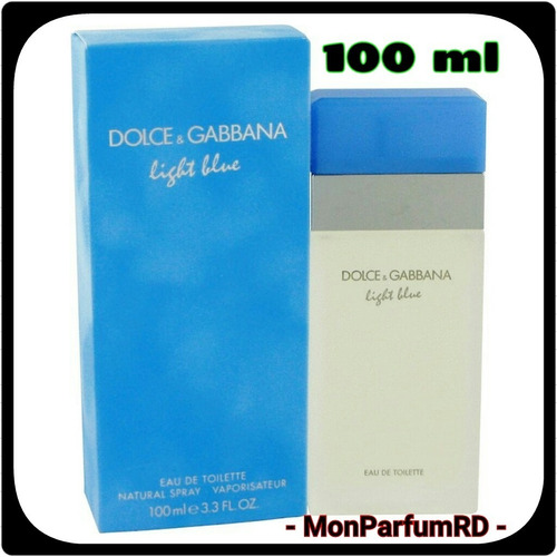 Imagen 1 de 5 de Perfume Light Blue Damas By Dolce & Gabbana. Entrega Inmedia