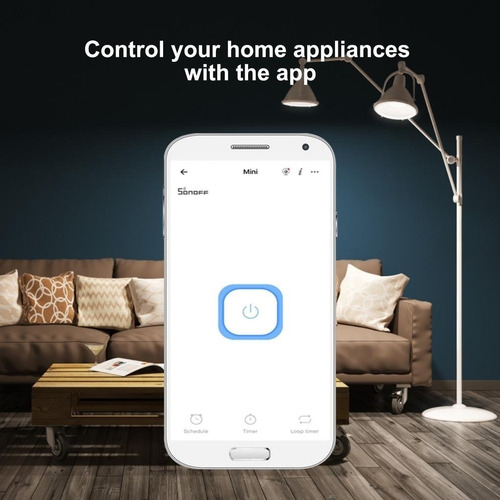 Imagen 5 de 7 de Interruptor Wifi Sonoff Mini R2 Para Llave Externa Ewelink