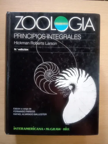 Zoología Principios Integrales, Hickman 9na Edición. Mcgraw (Usado)