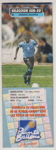 Futbol Cards Punta Ballena Marcelo Zalayeta Cracks Uruguay