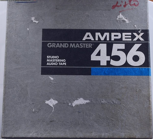 Cinta De Reel Profesional Ampex 456