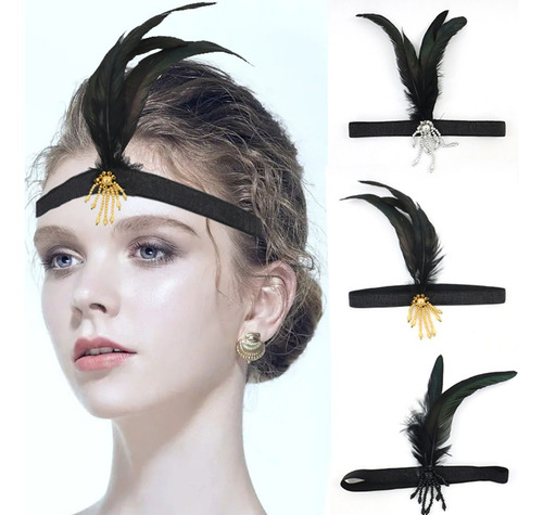Diadema Con Plumas Para Mujer, Carnavales, Carnavales, Mardi