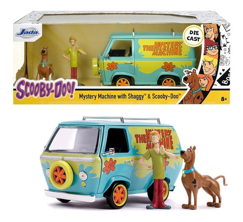Mystery Machine Scooby Doo Máquina Del Misterio 1:24 Jada 