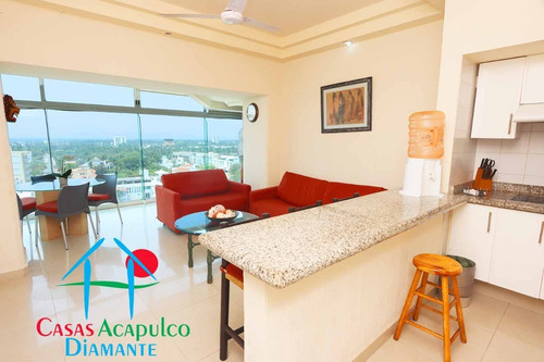 Imagen 1 de 30 de Cad Acapulco Marqués 705. Depa De Playa Para 6 Personas. Servicio De Limpieza