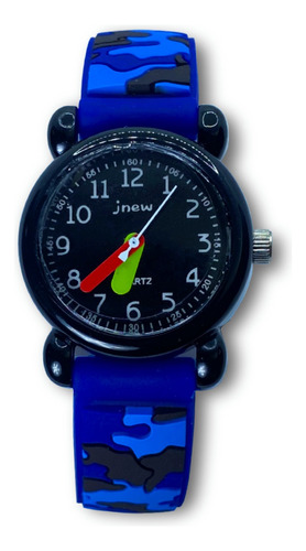 Reloj Sport Militar Para Niños Niñas Silicon Resistente R070