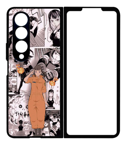 Funda Protector Case Para Samsung Z Fold 3 Fire Force