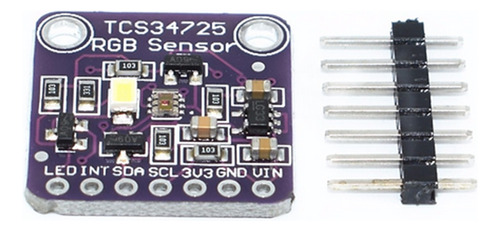 Modulo Sensor De Color Rgb Tcs34725 Rgb Sensor