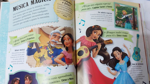 Libro Guía Elena De Avalor Tapa Dura Todo Color Lujo