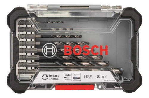 Set De Brocas De Impacto 8 Unidades Bosch