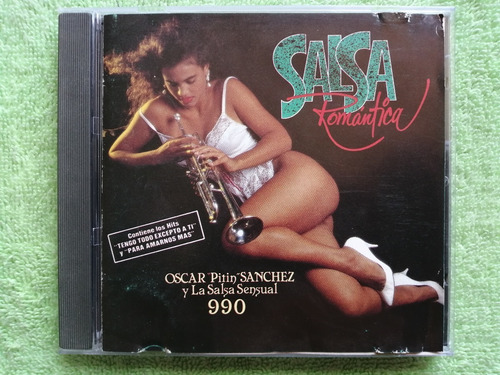 Eam Cd Oscar Pitin Sanchez Y La Sensual 990 Salsa Romantica 