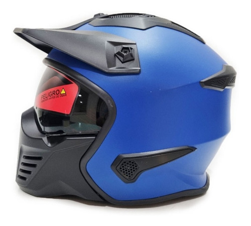 Casco Moto Avx Convertible 3 En 1 Fs 726 Solomototeam