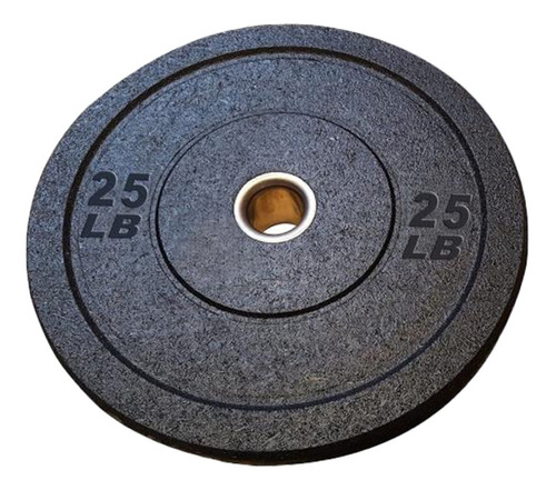 Disco Bumper Olimpico Ejercicio Crossfit Gym De 25 Lbs