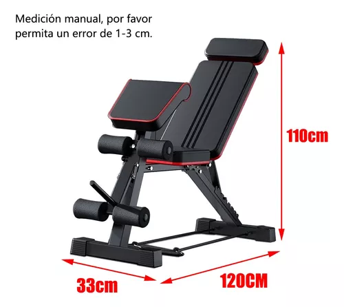 Banco Multifuncional Ajustable con Estante: Mejor Precio