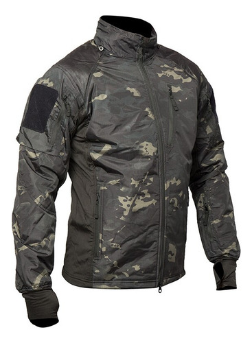Parka De Camuflaje Militar Con Forro Polar, Chamarra Táctica