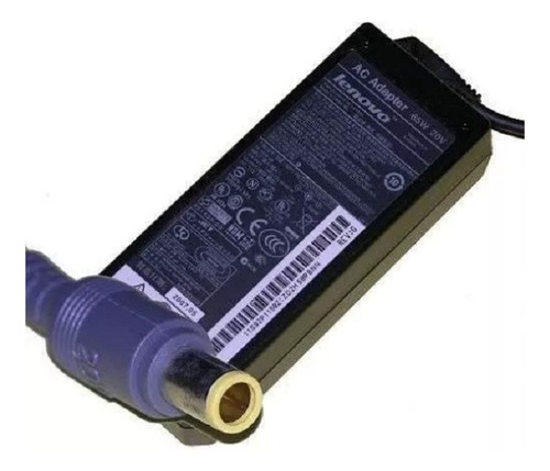 Cargador P/ Notebook Ibm Lenovo 20v 3.25a 65w Pin Grueso!