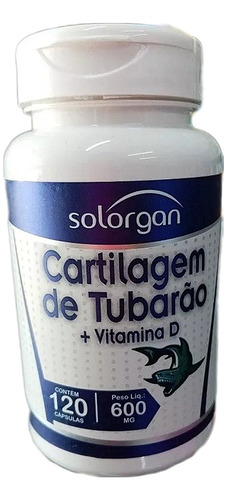 Cartílago De Tiburón 120 Cáps 600mg Envío Gratis!! 