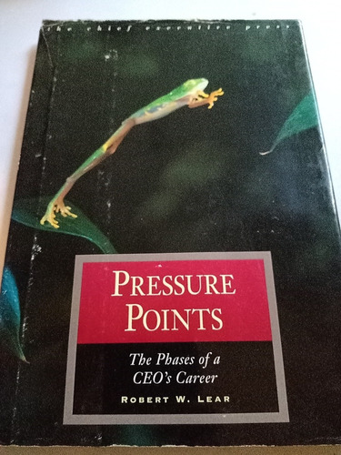 Libro En Inglés Ceo Ejecutivos Pressure Points Robert Lear